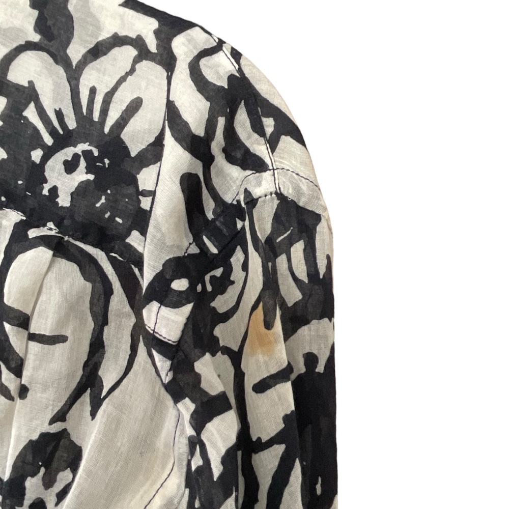 Gucci Monochrome Floral Shirt - Picture 7 of 14